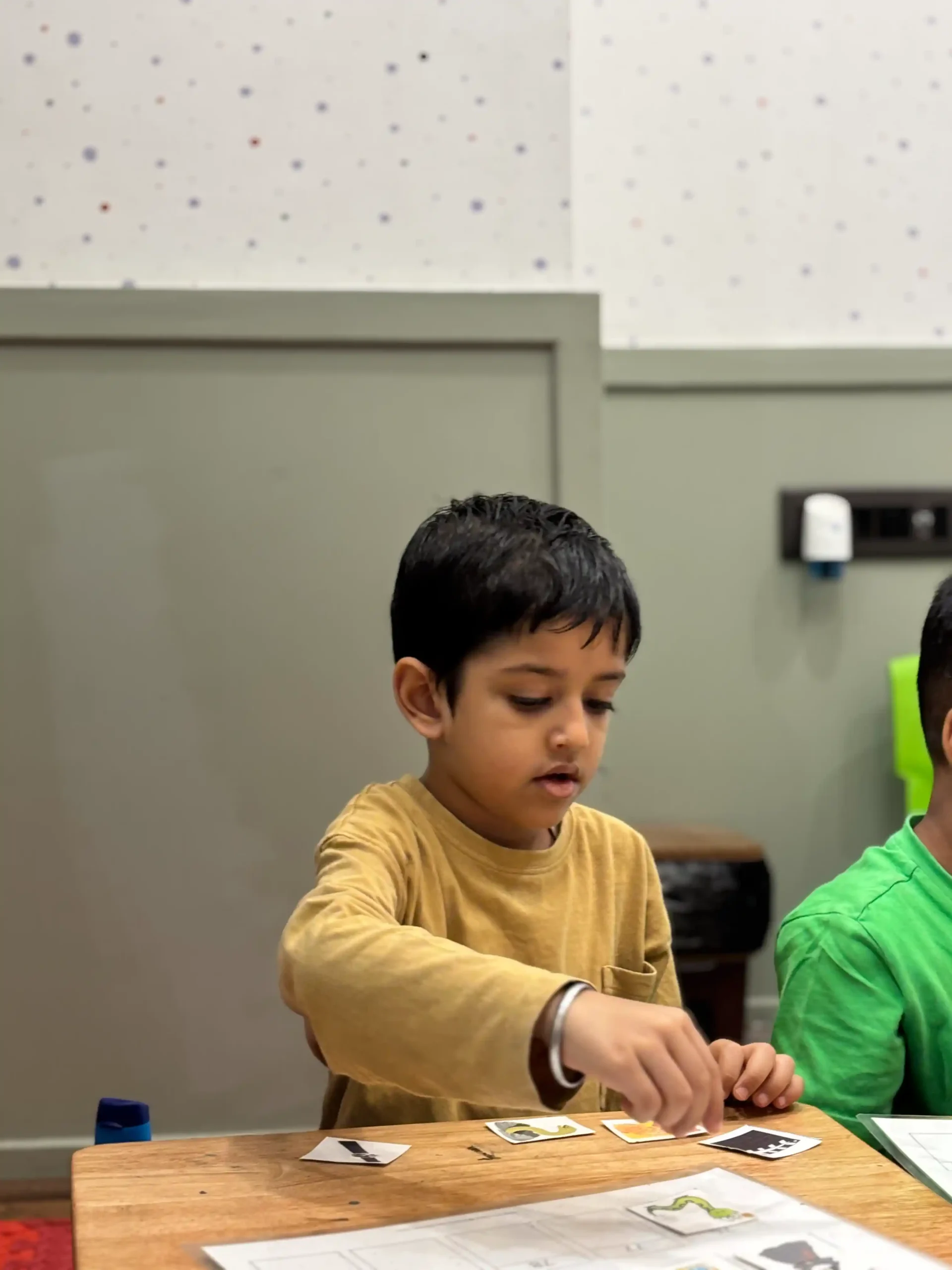 A moment from a ThinkRight session